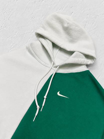 Felpa Custom bianco/verde/nero