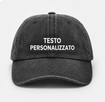 Cappello Ricamato - Frase personalizzata